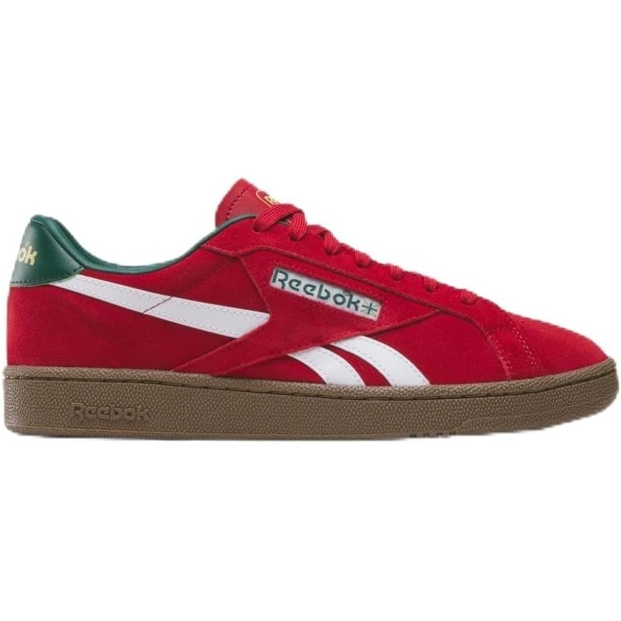 image:imageReebok Unisex Adult Club C Grounds SneakersFlashred Ftwrwhite Gum