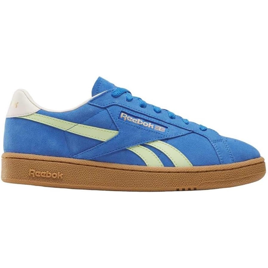 image:imageReebok Unisex Adult Club C Grounds SneakersKineticblue Astrolime Vintagechalk