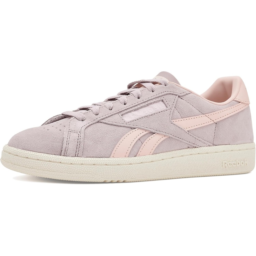 image:imageReebok Unisex Adult Club C Grounds SneakersMuted MauvePure PinkChalk