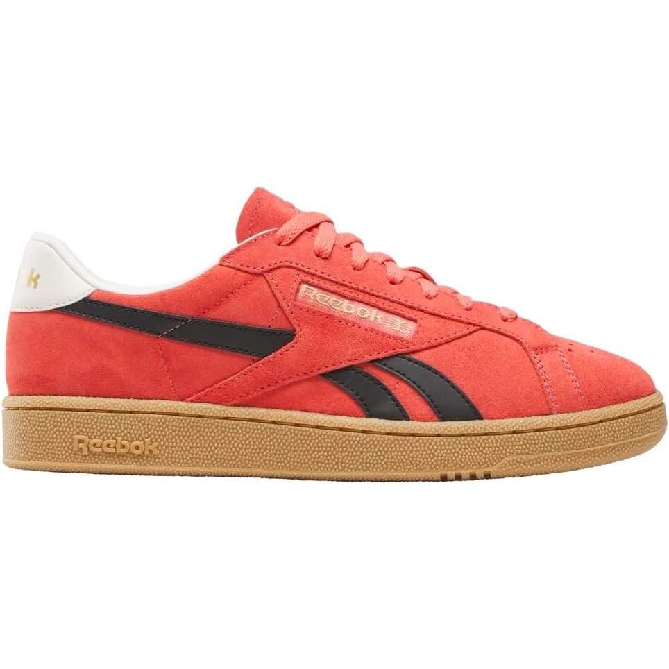 image:imageReebok Unisex Adult Club C Grounds SneakersSunsetcoralBlackGum