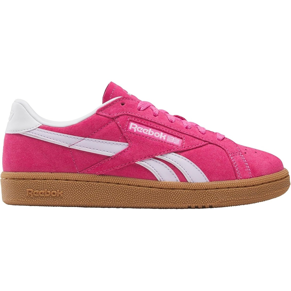 image:imageReebok Unisex Adult Club C Grounds SneakersTrue PinkDigital GleamGum