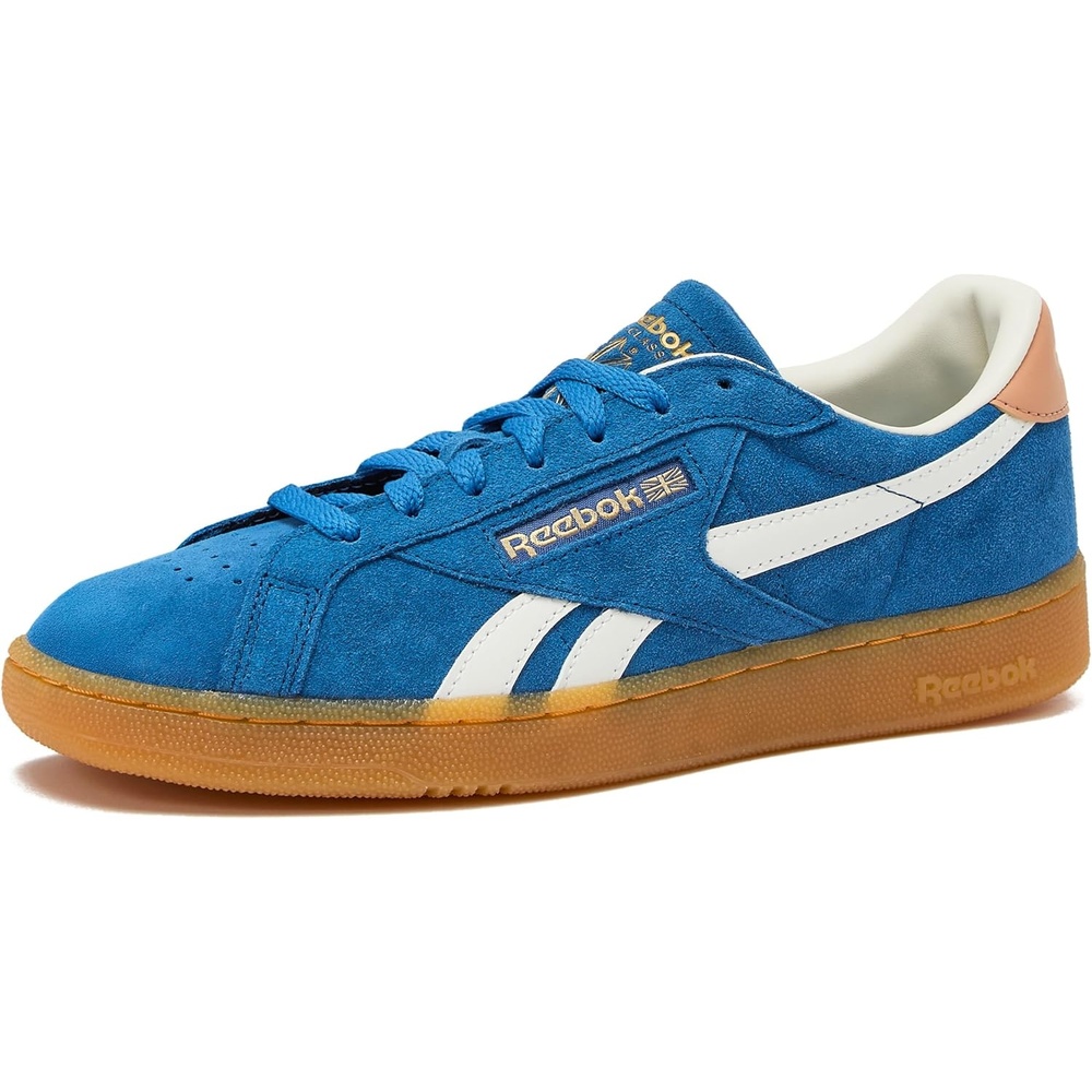 image:imageReebok Unisex Adult Club C Grounds SneakersTwilight BlueClayChalk
