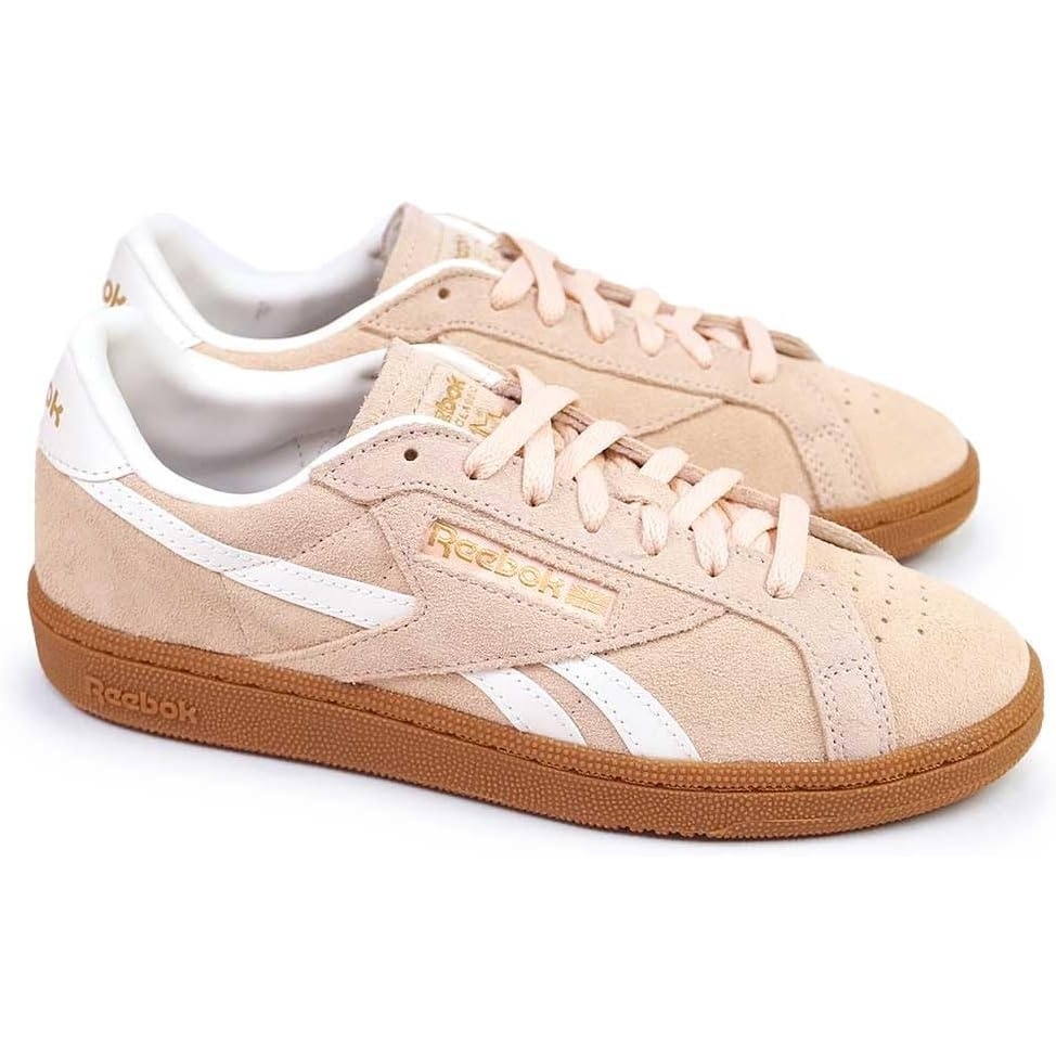 image:imageReebok Unisex Adult Club C Grounds SneakersWashedclay Chalk Gum