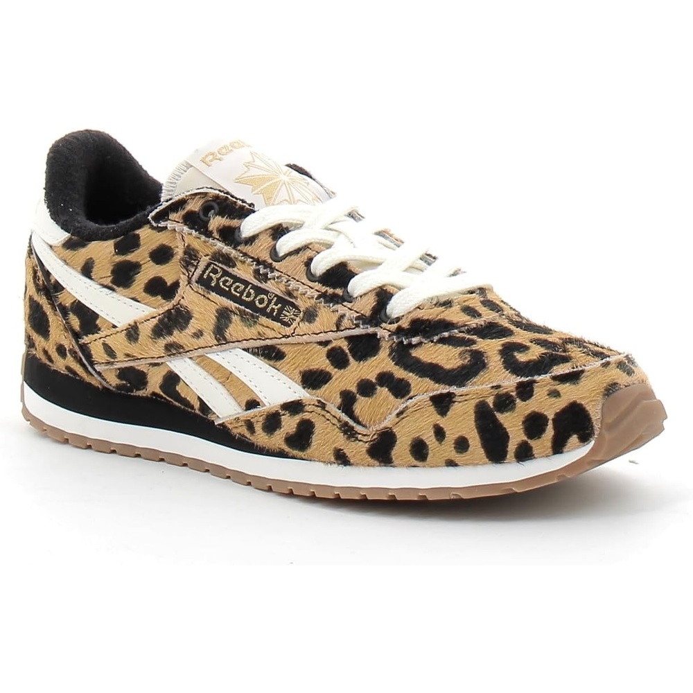 image:imageReebok Womens Classic AZ Legacy Sneakers for Women Casual Athletic Womens ShoesCheetah Black Chalk