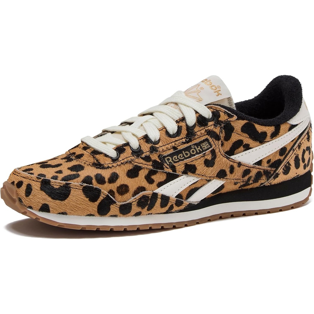 image:imageReebok Womens Classic AZ Legacy Sneakers for Women Casual Athletic Womens ShoesCheetahBlackChalk