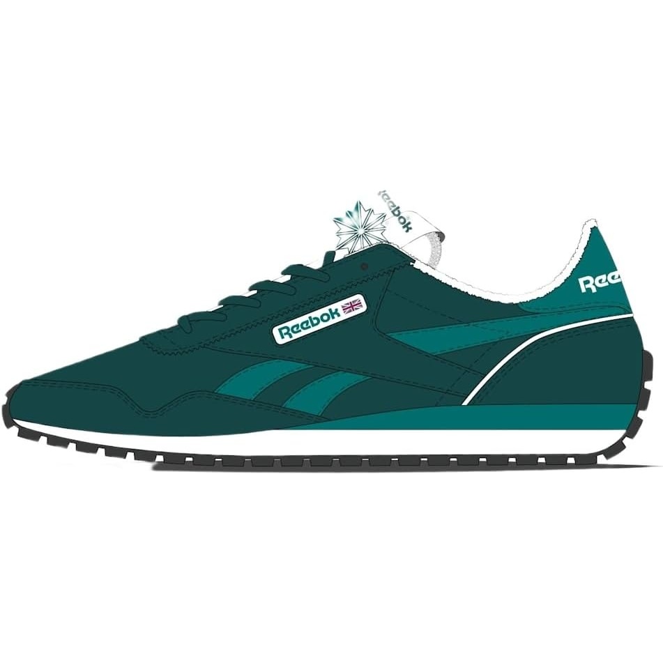 image:imageReebok Womens Classic AZ Legacy Sneakers for Women Casual Athletic Womens ShoesMetal GreenSeaport TealFootwear White
