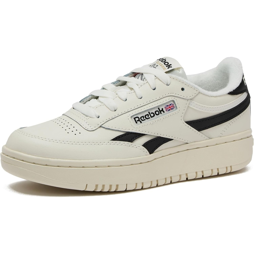 image:imageReebok Womens Club C Double Revenge Platform Tennis Shoes for Women Fashion Womens SneakersChalkCore BlackChalk