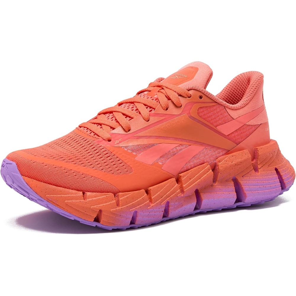 image:imageReebok Womens Floatzig Running ShoesCoralCoralPurple