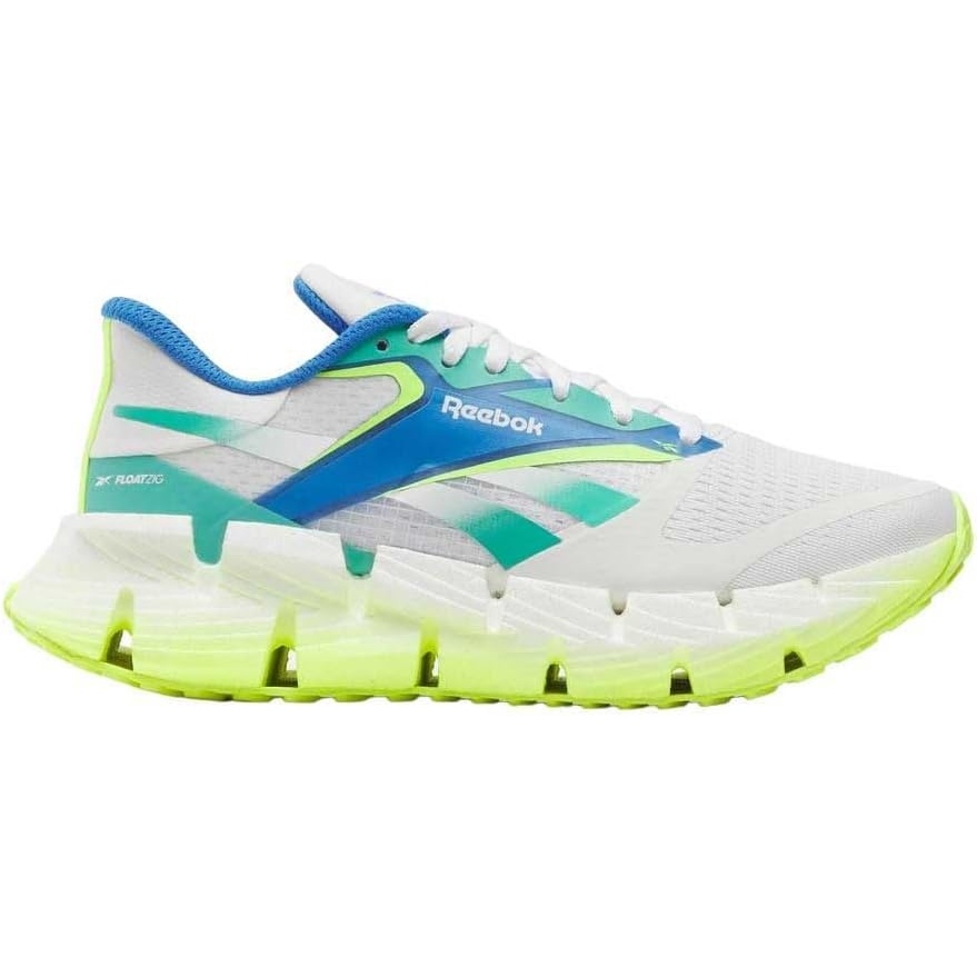 image:imageReebok Womens Floatzig Running ShoesWhite Unleashed Green Digital Lime