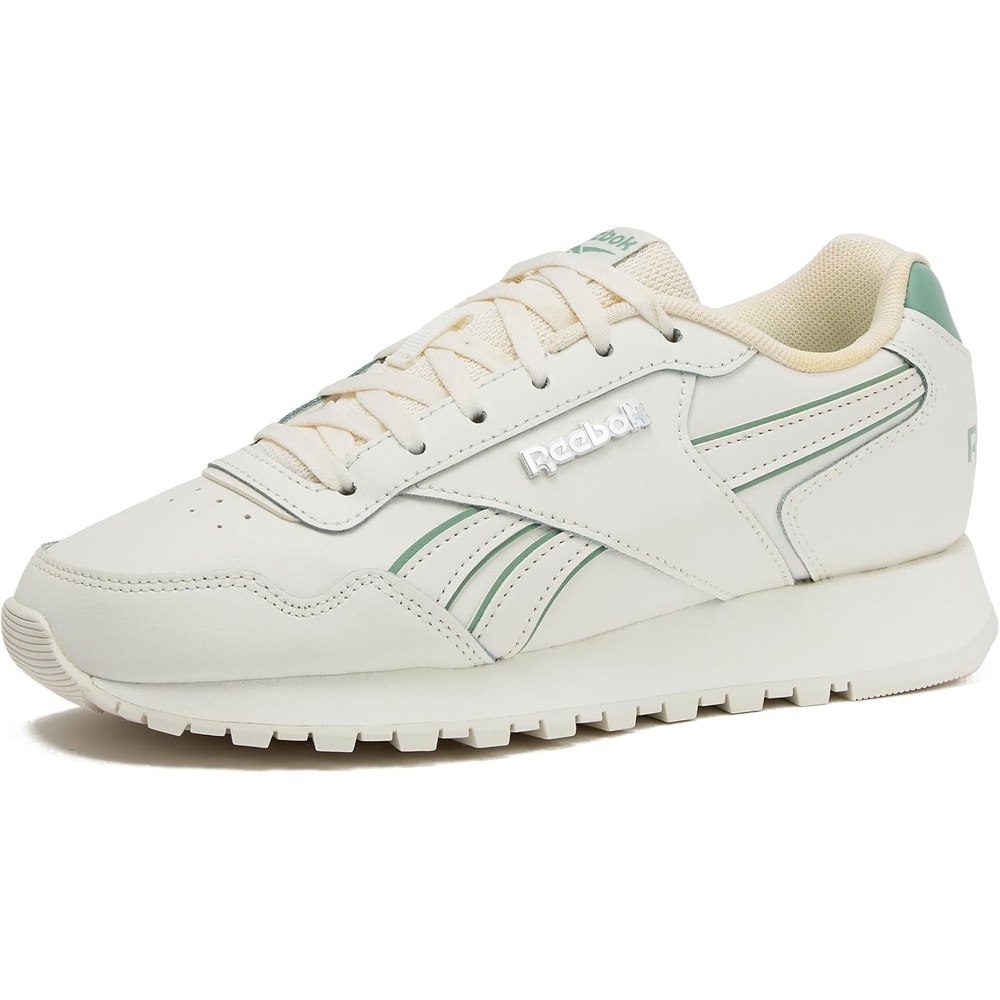 image:imageReebok Womens Glide Sneakers for WomenChalkChalkHybrid Green