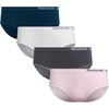 White/Majolica Blue/Steel Grey/Pink Jacquard