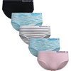 Pink Jacquard/Scuba Blue Spacedye/White Stripe/Black