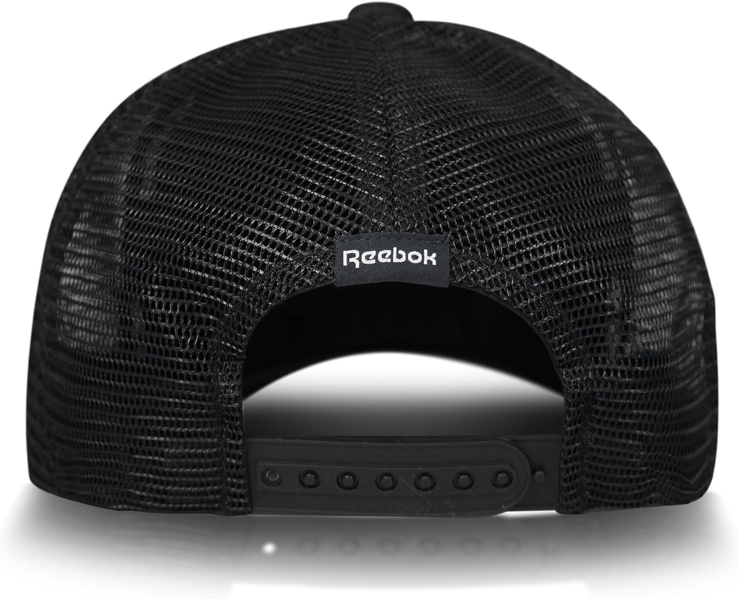 image:imageReebok Aero Trucker Hat Snapback Adjustable Mesh Back Retro Baseball Streetwear Urban Lifestyle WhiteAero Black
