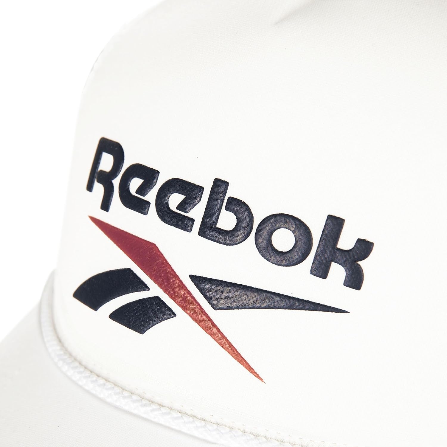 image:imageReebok Aero Trucker Hat Snapback Adjustable Mesh Back Retro Baseball Streetwear Urban Lifestyle WhiteAero WhiteMulti