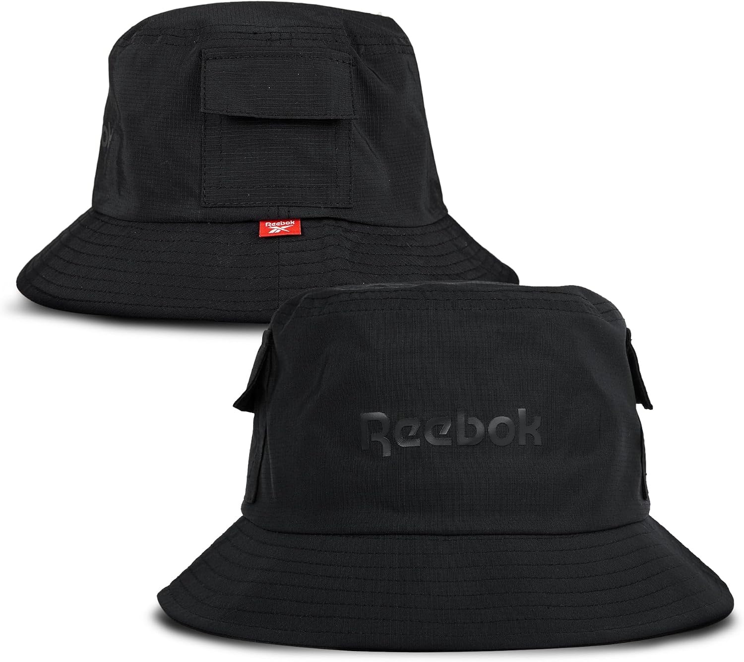 image:imageReebok Classic Bucket Hat Mens Womens Sun Protection Athletic Lightweight Retro StreetwearUtility Black