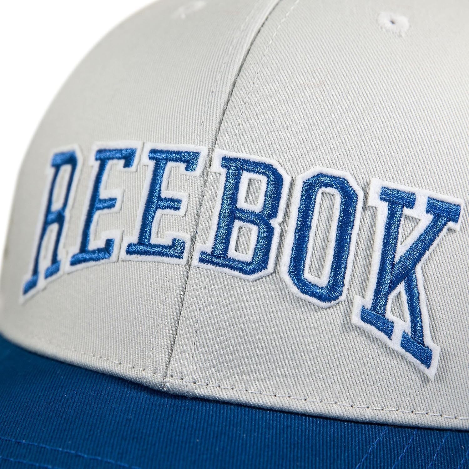 image:imageReebok Classic Hat Snapback Adjustable Baseball Cap Embroidered Casual Lifestyle Athletic Sports RetroGreyVector Blue
