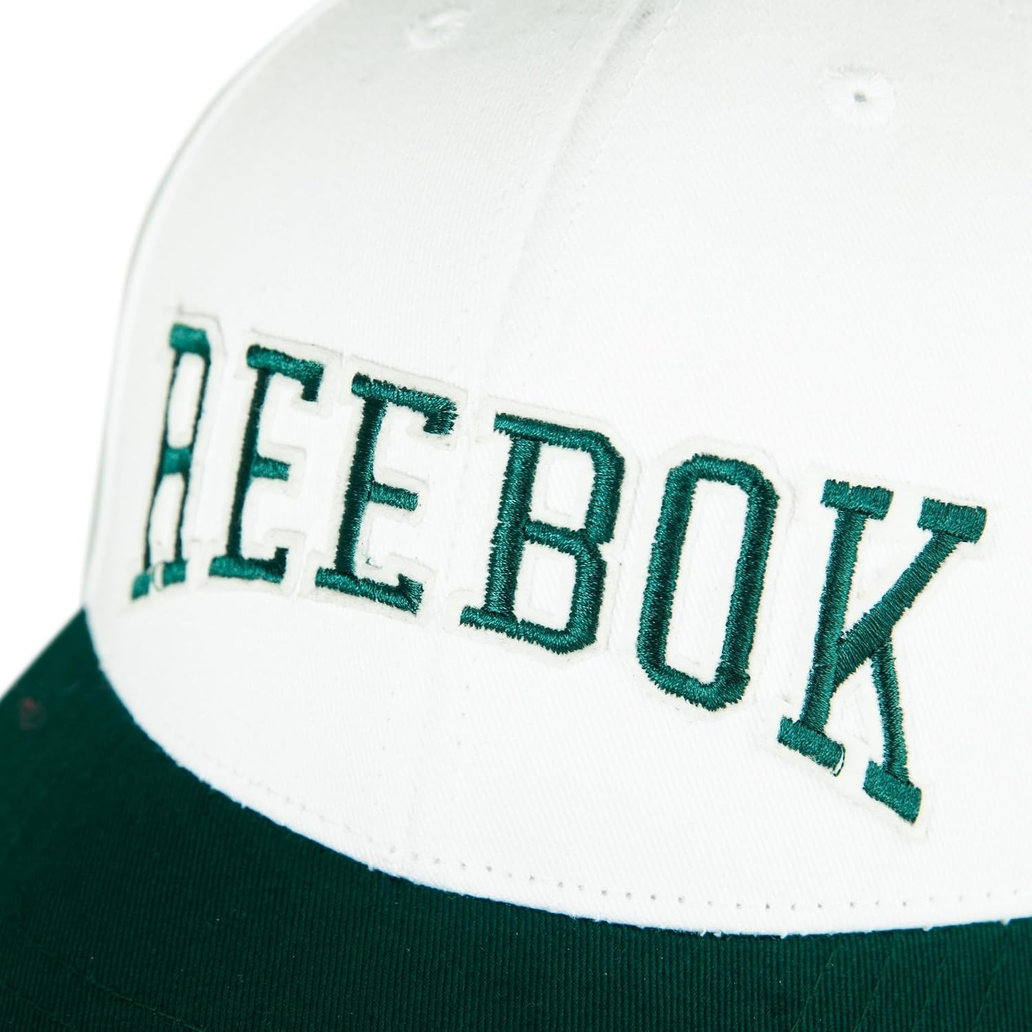 image:imageReebok Classic Hat Snapback Adjustable Baseball Cap Embroidered Casual Lifestyle Athletic Sports RetroWhiteCollegiate Green