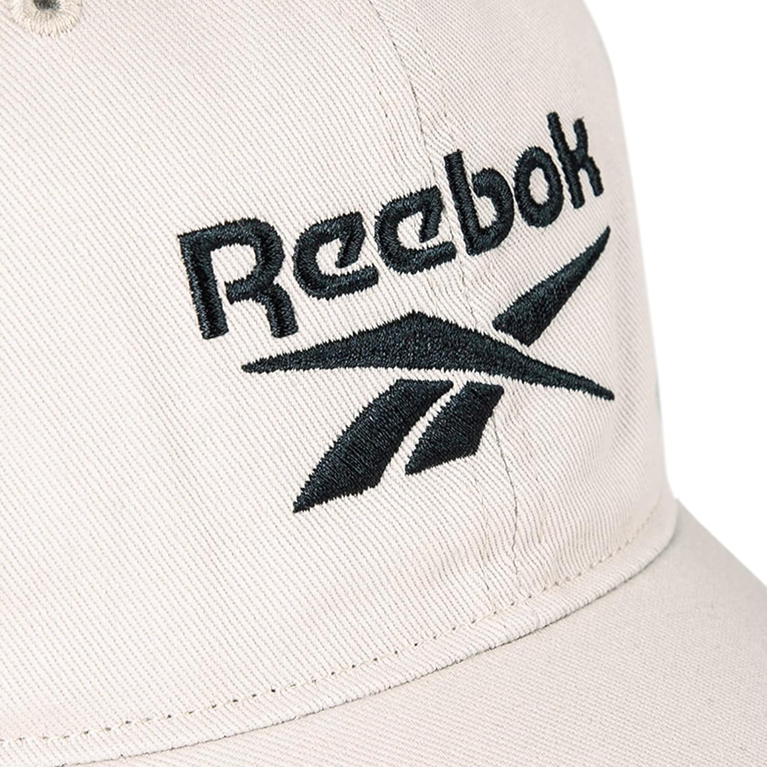 image:imageReebok Classic Logo Hat Mens Womens Adjustable Breathable Everyday Low Profile Cotton TwillClay