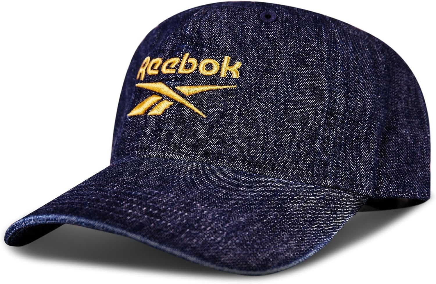 image:imageReebok Classic Logo Hat Mens Womens Adjustable Breathable Everyday Low Profile Cotton TwillDenim