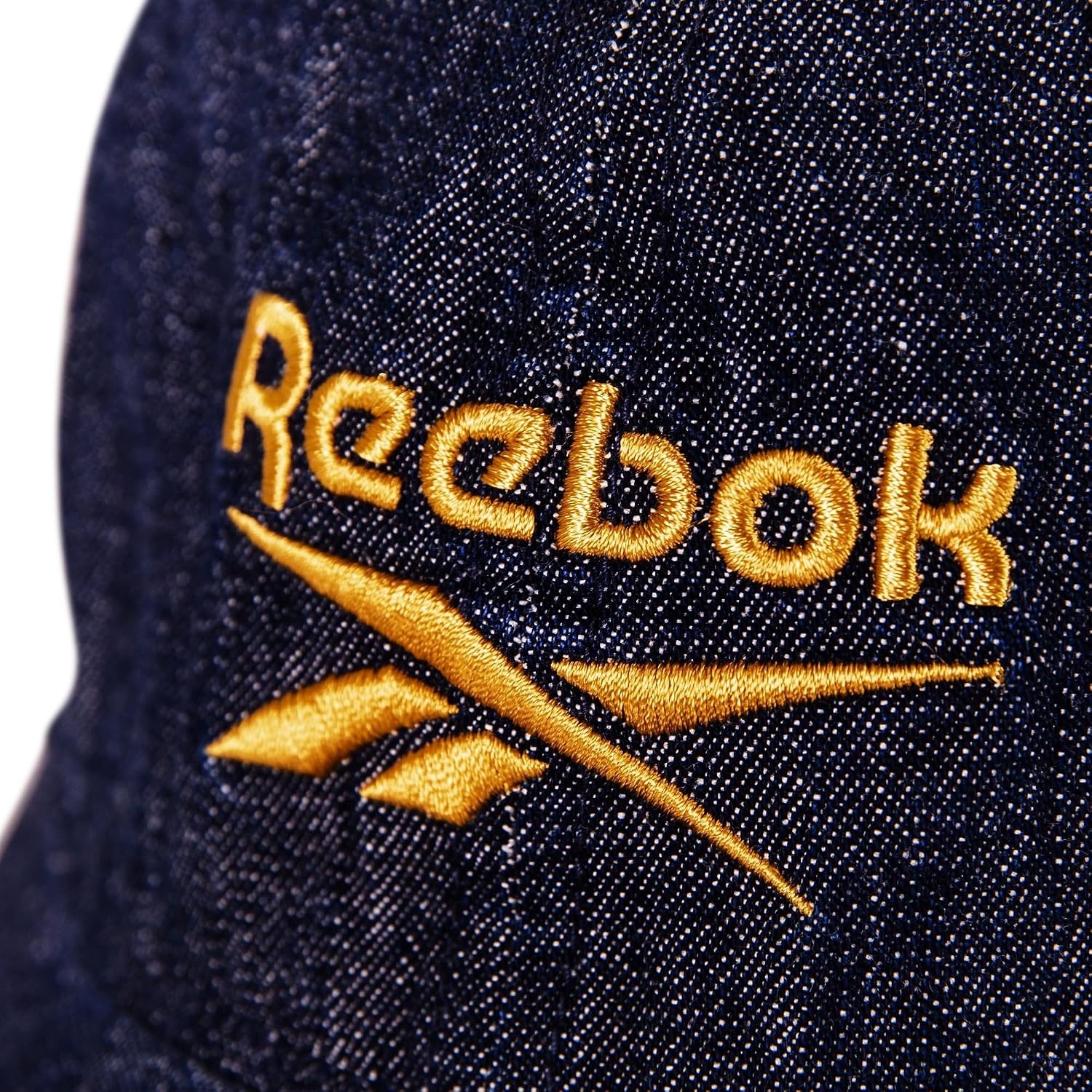 image:imageReebok Classic Logo Hat Mens Womens Adjustable Breathable Everyday Low Profile Cotton TwillDenim