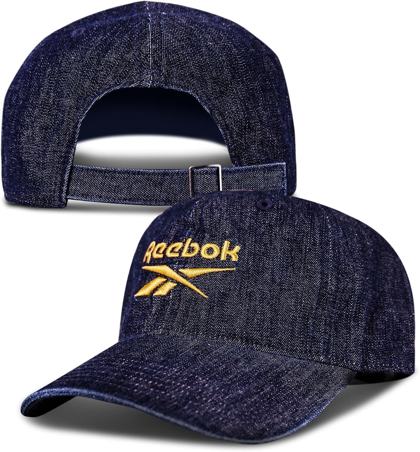 image:imageReebok Classic Logo Hat Mens Womens Adjustable Breathable Everyday Low Profile Cotton TwillDenim