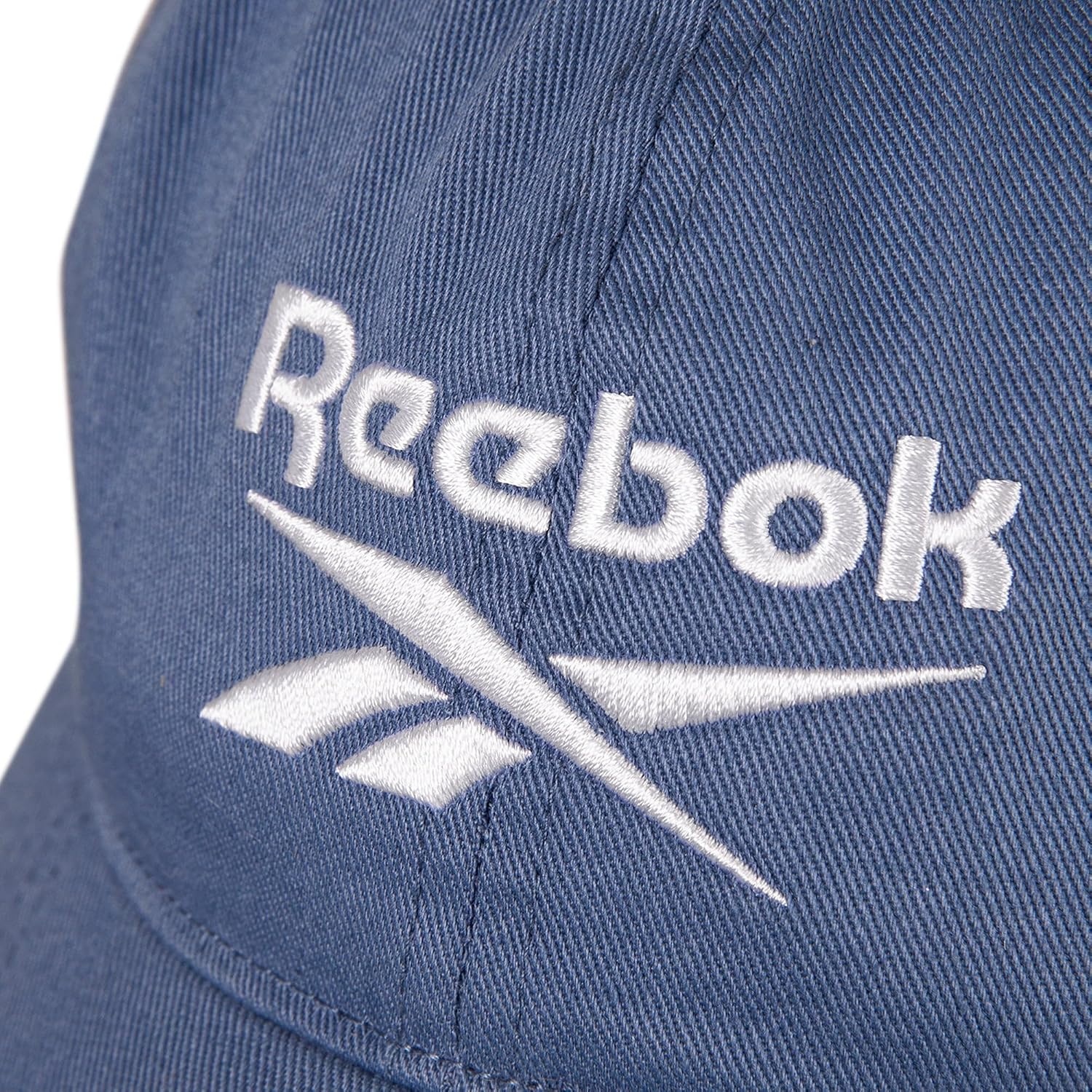 image:imageReebok Classic Logo Hat Mens Womens Adjustable Breathable Everyday Low Profile Cotton TwillIndigo Blue