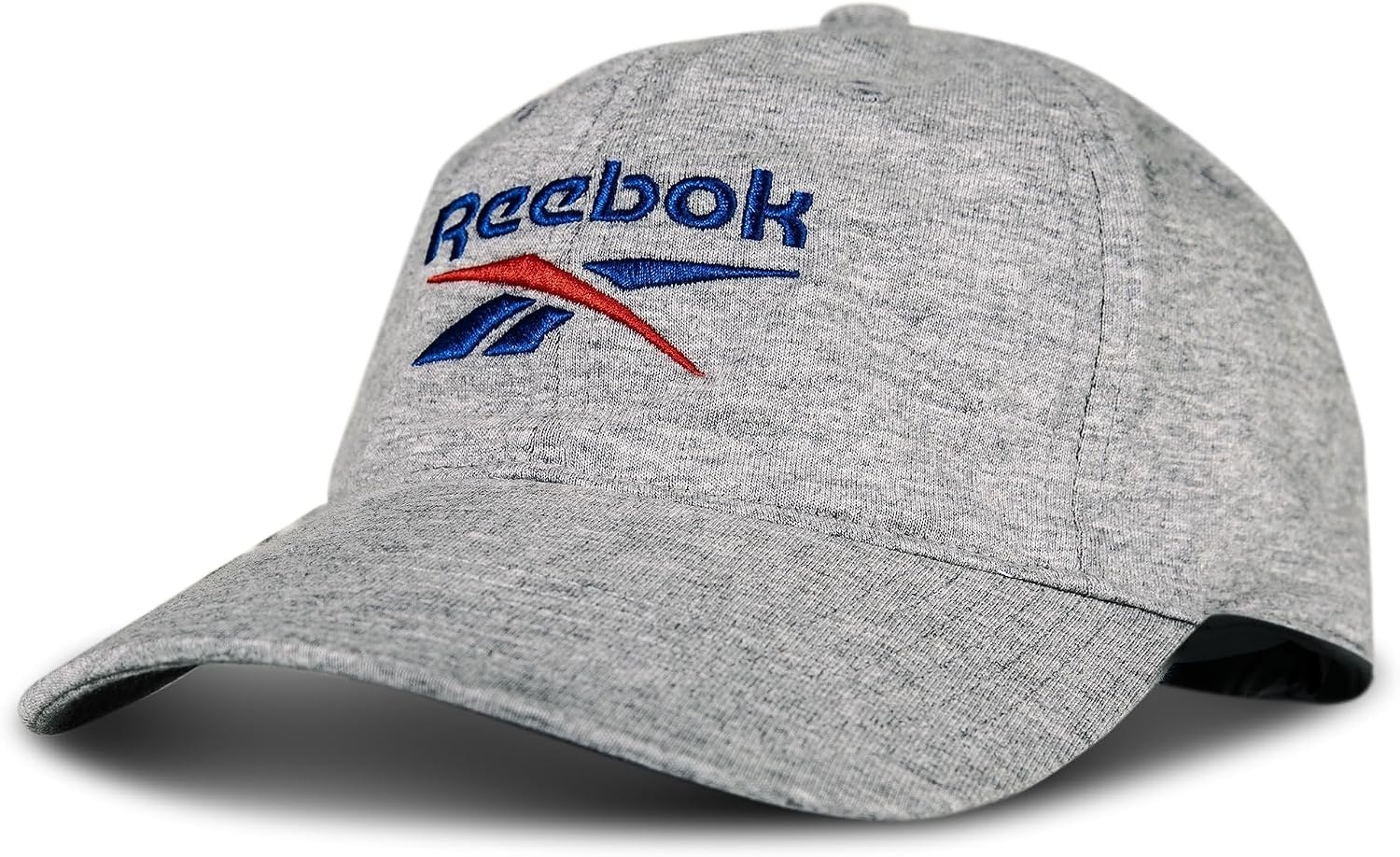 image:imageReebok Classic Logo Hat Mens Womens Adjustable Breathable Everyday Low Profile Cotton TwillLight Grey
