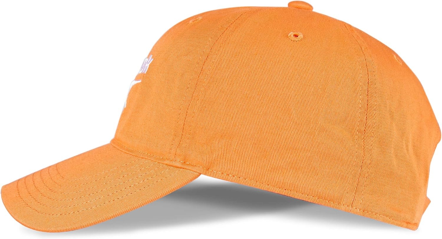 image:imageReebok Classic Logo Hat Mens Womens Adjustable Breathable Everyday Low Profile Cotton TwillPeach Fuzz