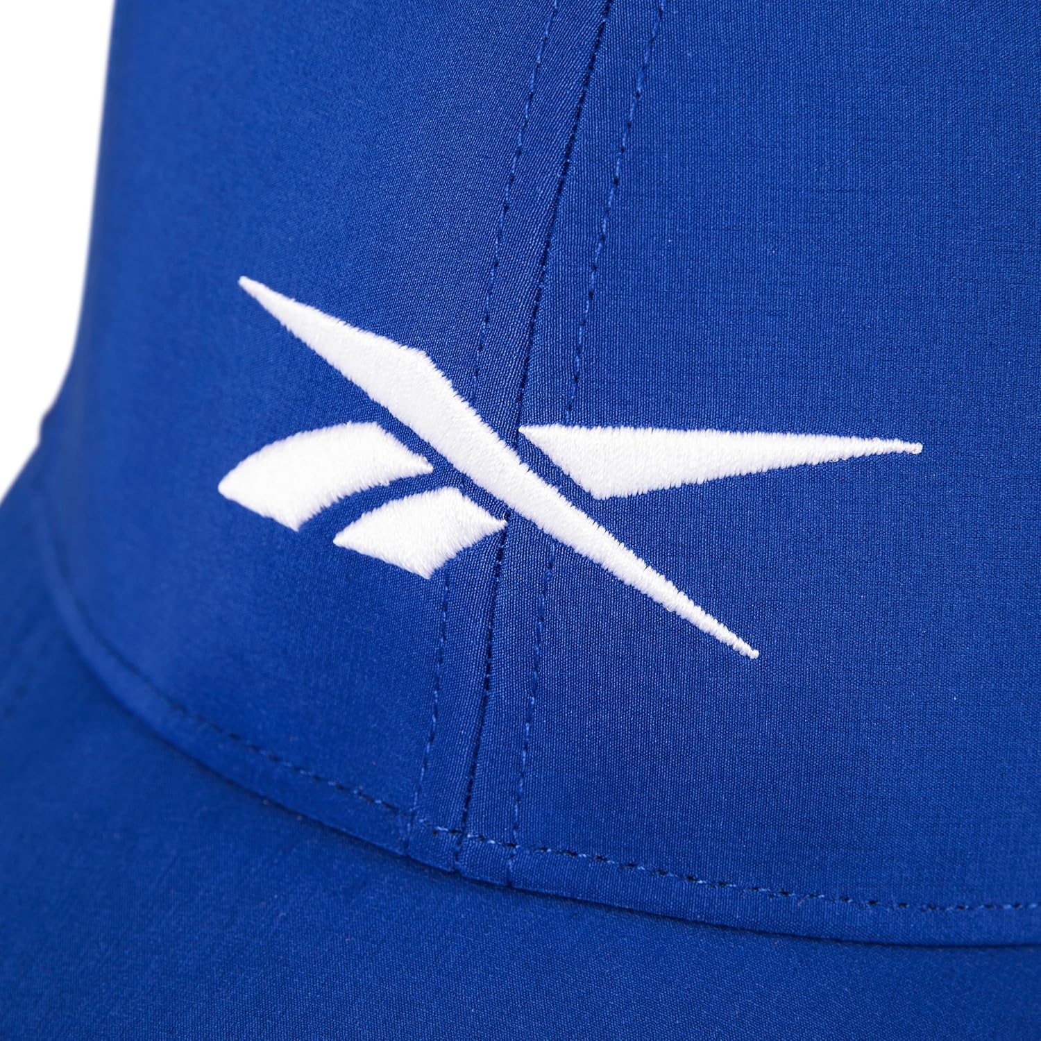 image:imageReebok Mens Range Hat Golf Sun Protection Fitted Six Panel Stretch Breathable Lightweight Recycled PolyesterKinetic Blue