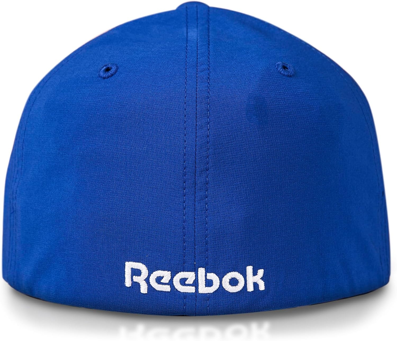 image:imageReebok Mens Range Hat Golf Sun Protection Fitted Six Panel Stretch Breathable Lightweight Recycled PolyesterKinetic Blue