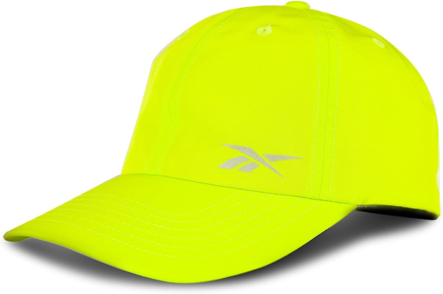 image:imageReebok Running Flow Hat Men Women Lightweight Performance Adjustable Reflective Low Profile Athletic TrainingFlow Acid YellowReflective