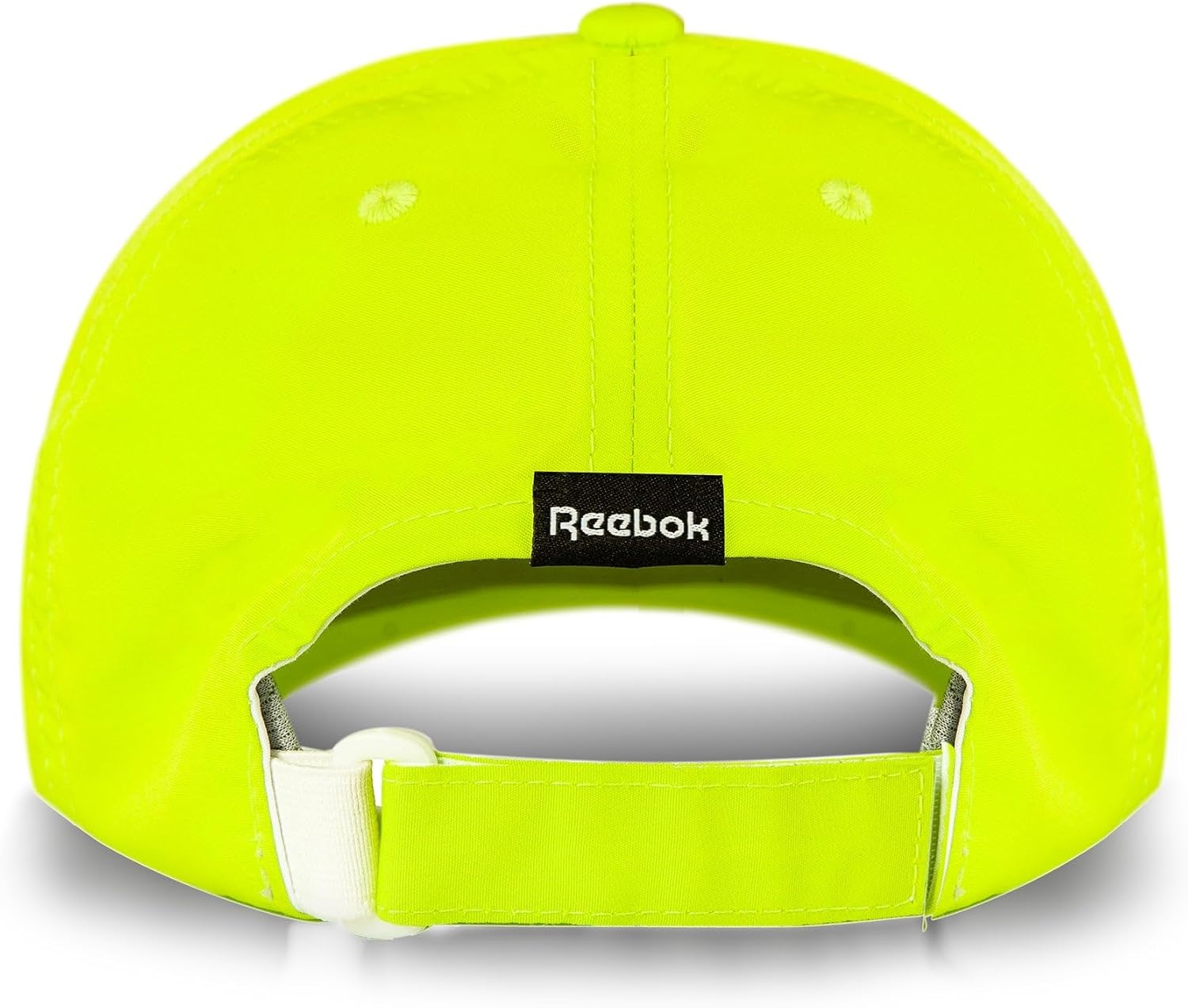 image:imageReebok Running Flow Hat Men Women Lightweight Performance Adjustable Reflective Low Profile Athletic TrainingFlow Acid YellowReflective