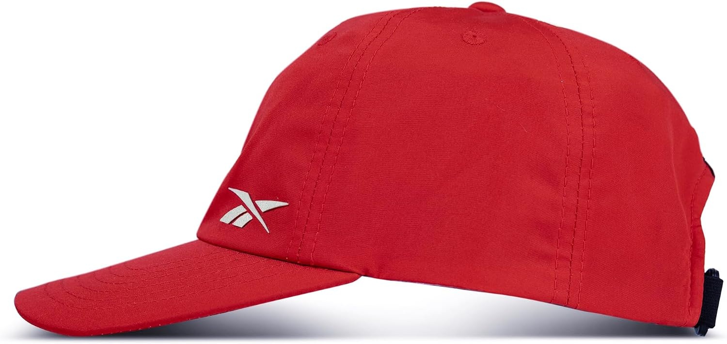 image:imageReebok Running Flow Hat Men Women Lightweight Performance Adjustable Reflective Low Profile Athletic TrainingFlow Red