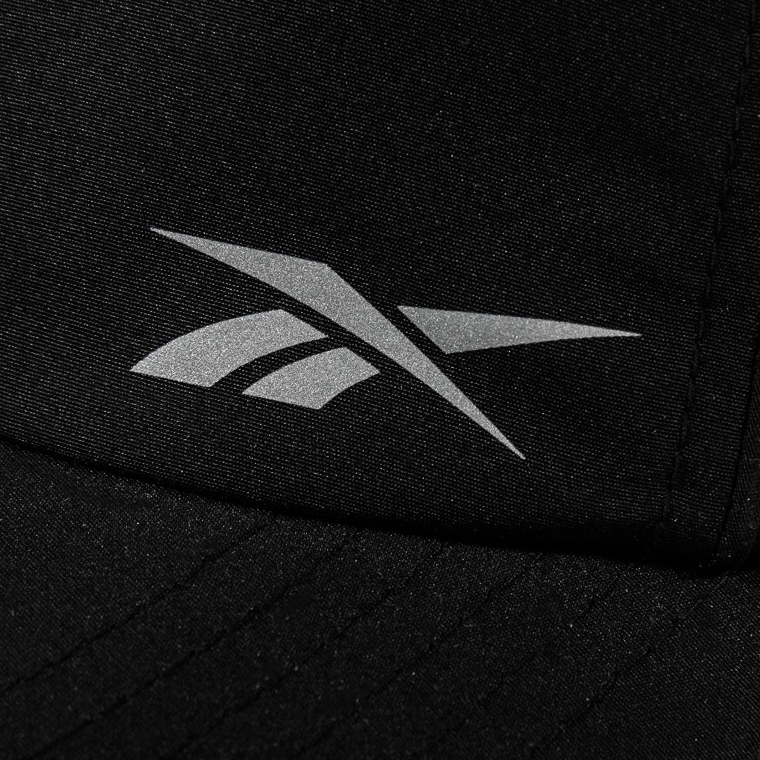 image:imageReebok Running Flow Hat Men Women Lightweight Performance Adjustable Reflective Low Profile Athletic TrainingFlow Piped Black