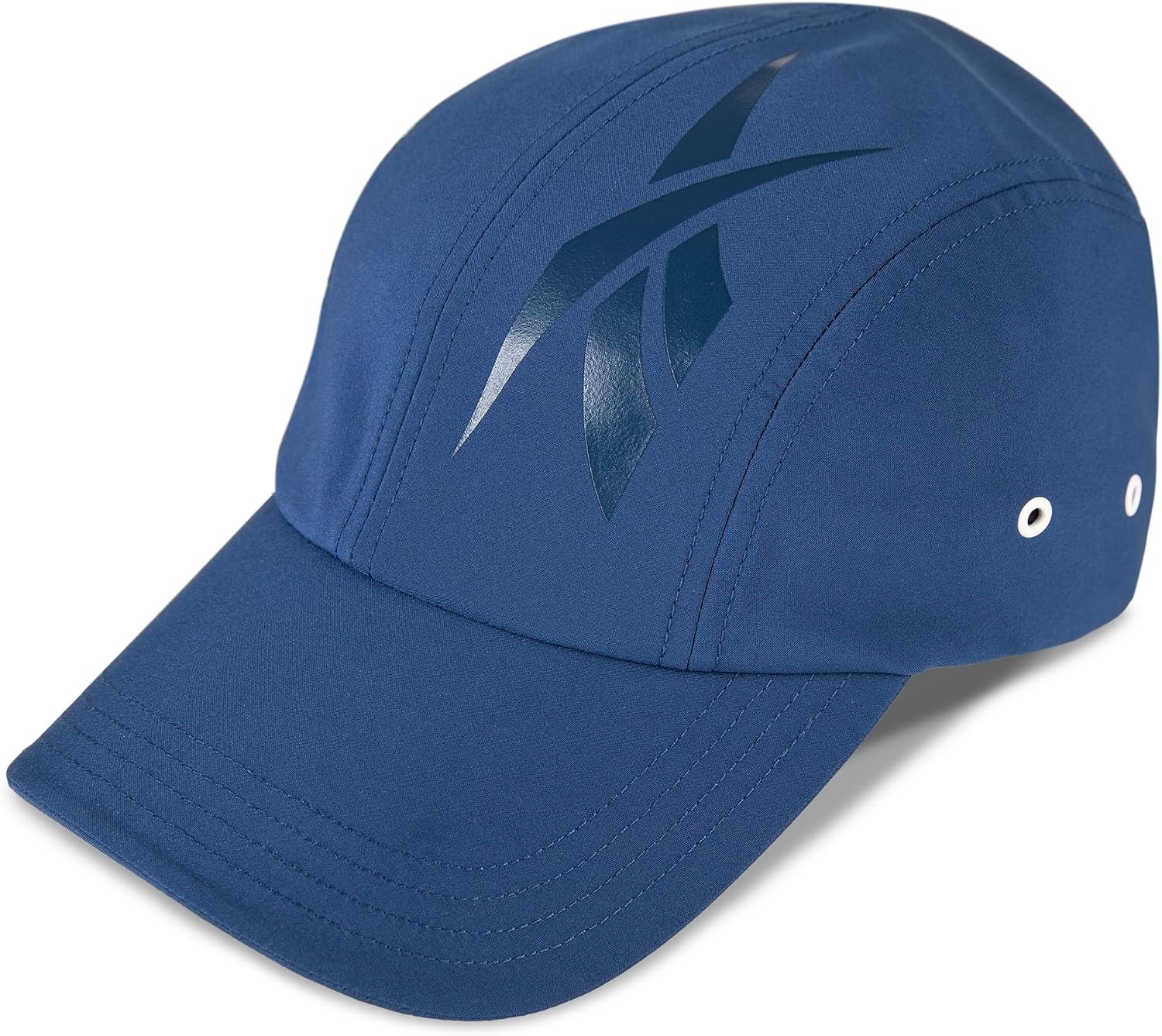 image:imageReebok Running Hat Performance Athletic Lightweight Quick Drying Sun Protection Reflective Recycled MaterialsTechnical Batik Blue