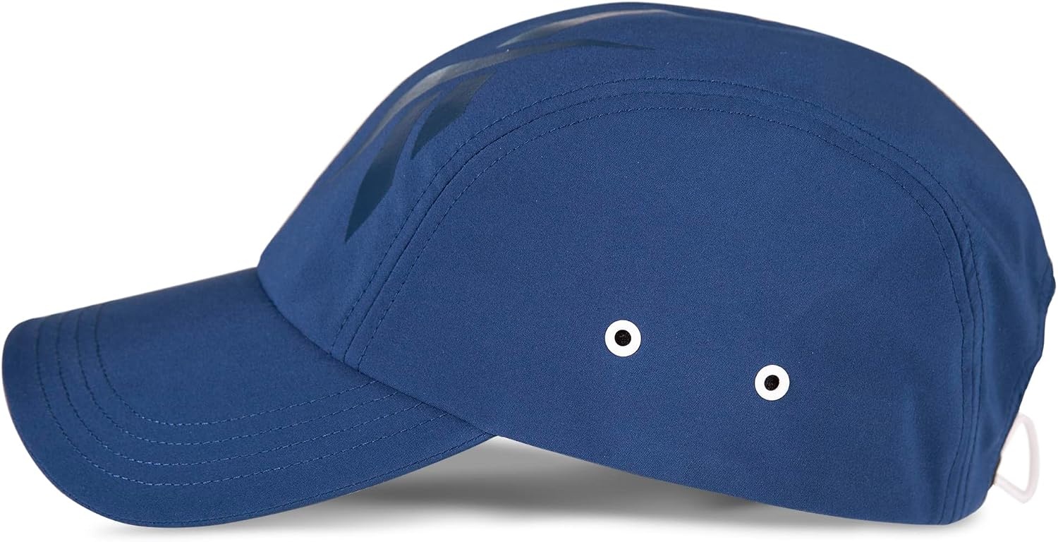 image:imageReebok Running Hat Performance Athletic Lightweight Quick Drying Sun Protection Reflective Recycled MaterialsTechnical Batik Blue