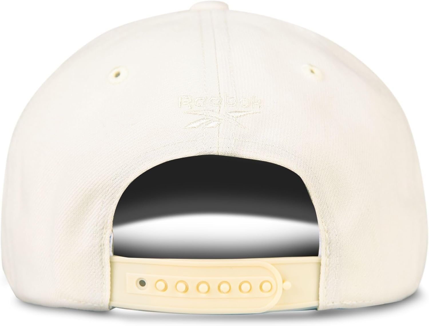 image:imageReebok Vector Baseball Hat Snapback Six Panel Casual Everyday Sun Protection Lightweight BreathableAlabaster