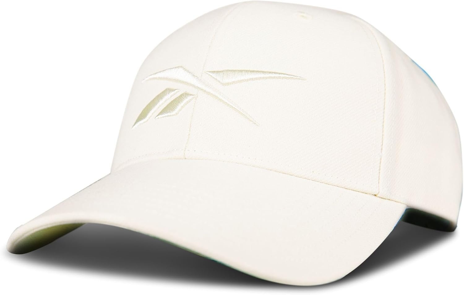image:imageReebok Vector Baseball Hat Snapback Six Panel Casual Everyday Sun Protection Lightweight BreathableAlabaster