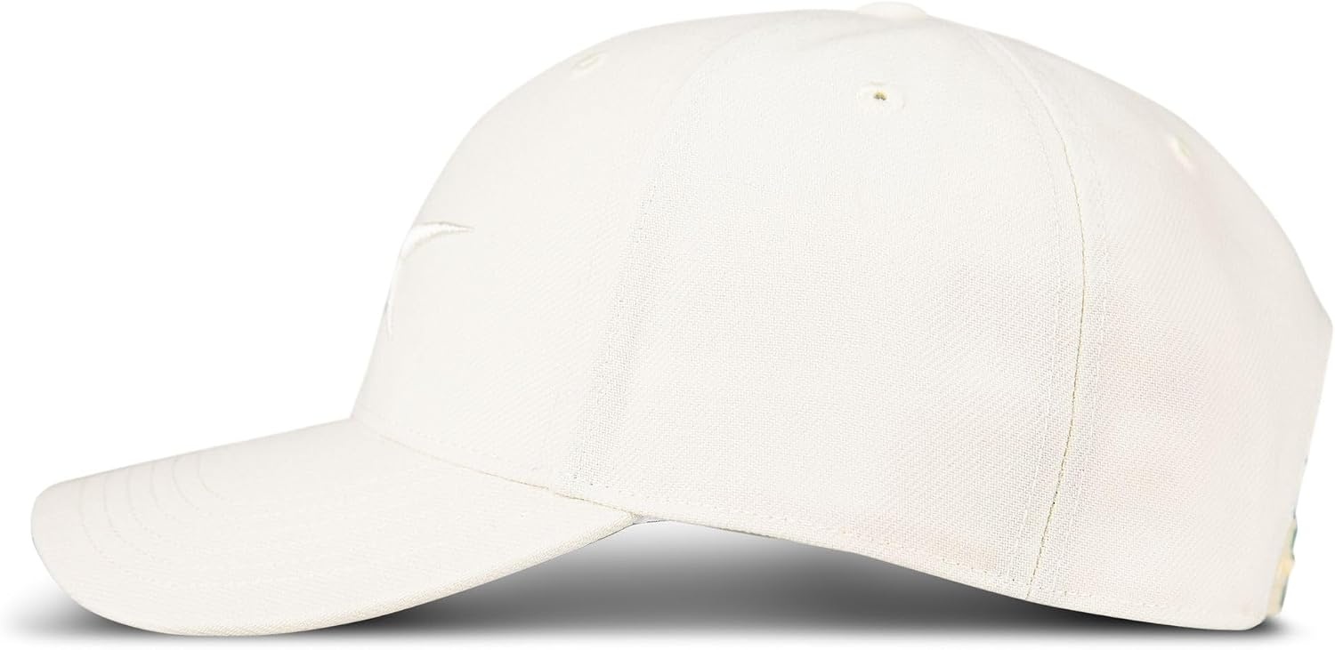 image:imageReebok Vector Baseball Hat Snapback Six Panel Casual Everyday Sun Protection Lightweight BreathableAlabaster
