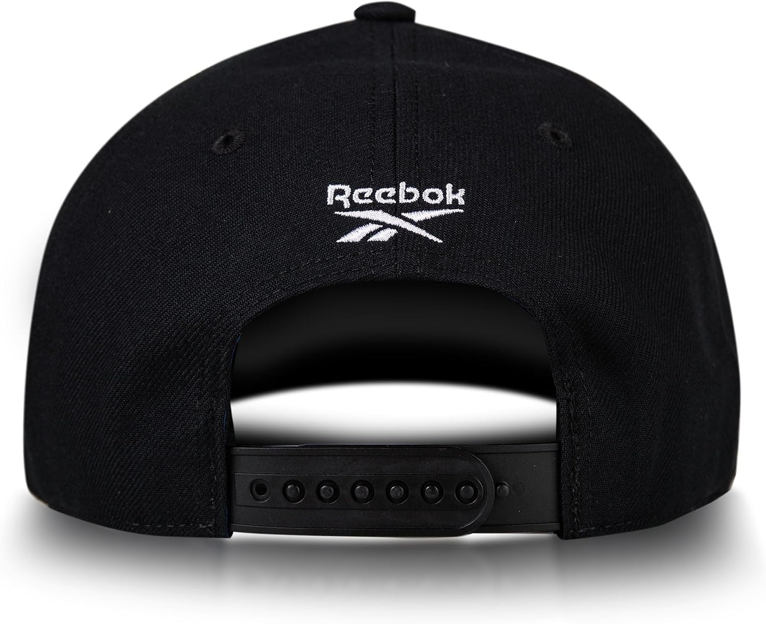 image:imageReebok Vector Baseball Hat Snapback Six Panel Casual Everyday Sun Protection Lightweight BreathableBlack W Red White