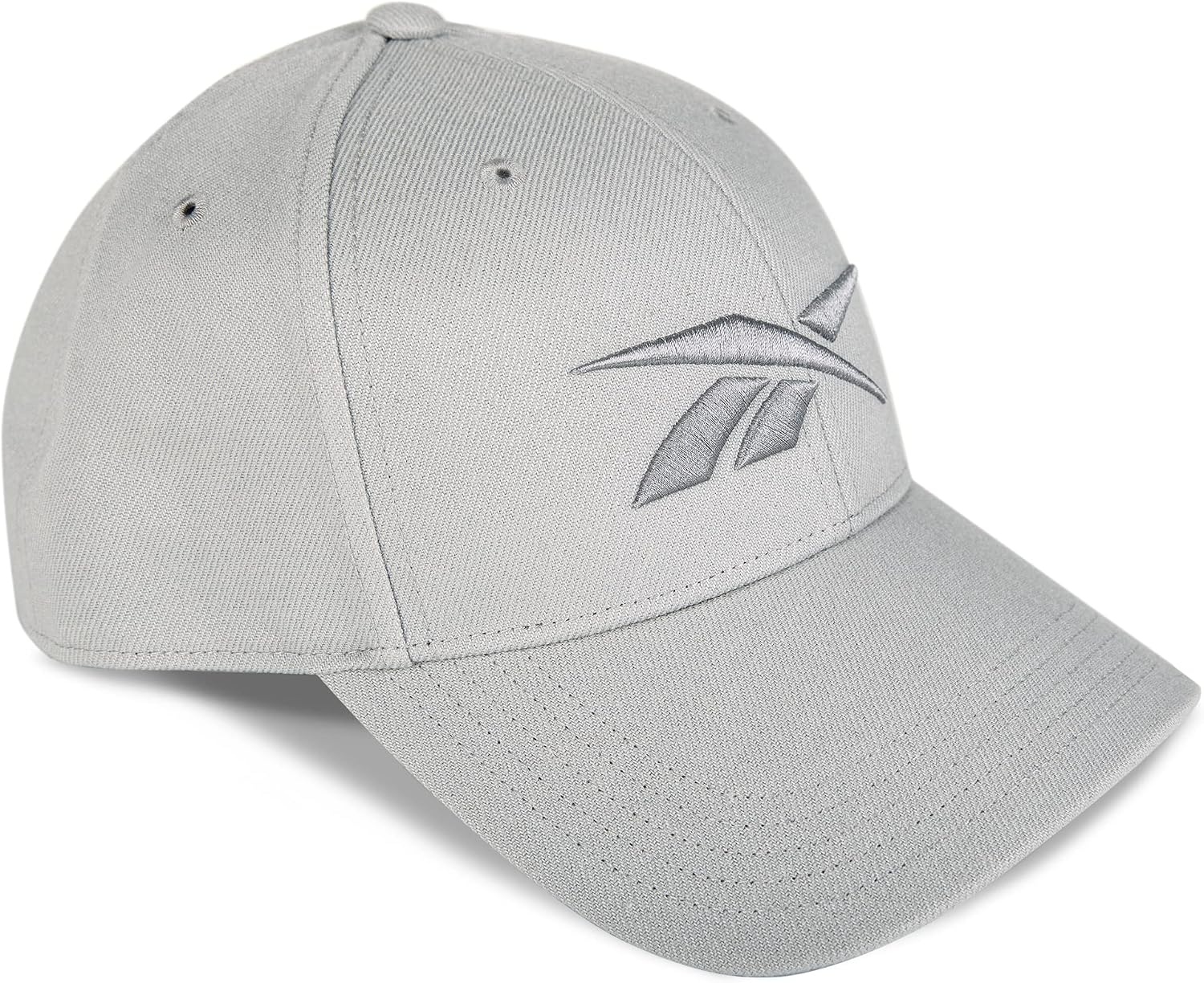 image:imageReebok Vector Baseball Hat Snapback Six Panel Casual Everyday Sun Protection Lightweight BreathableGrey