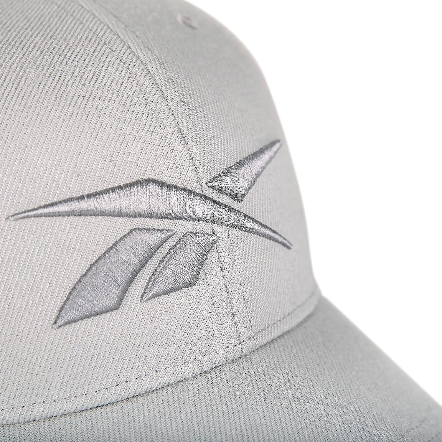 image:imageReebok Vector Baseball Hat Snapback Six Panel Casual Everyday Sun Protection Lightweight BreathableGrey