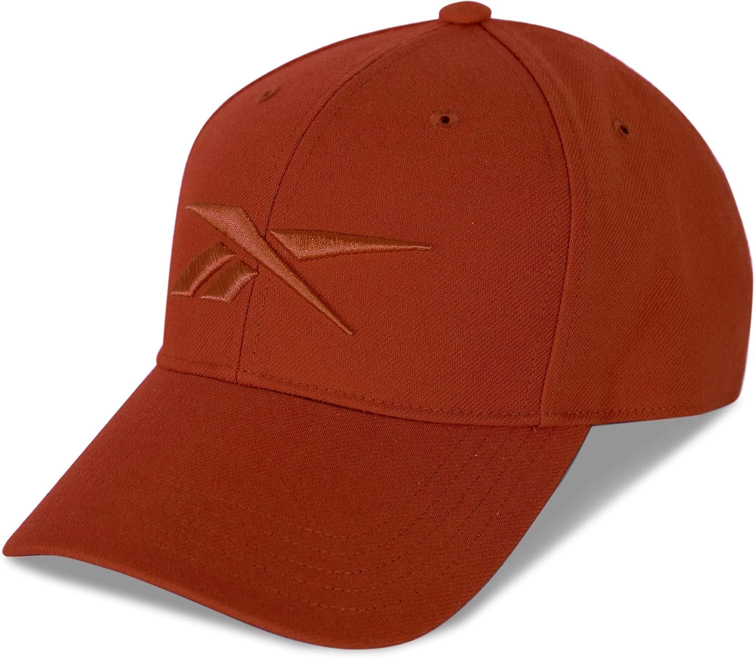 image:imageReebok Vector Baseball Hat Snapback Six Panel Casual Everyday Sun Protection Lightweight BreathableRich Ginger