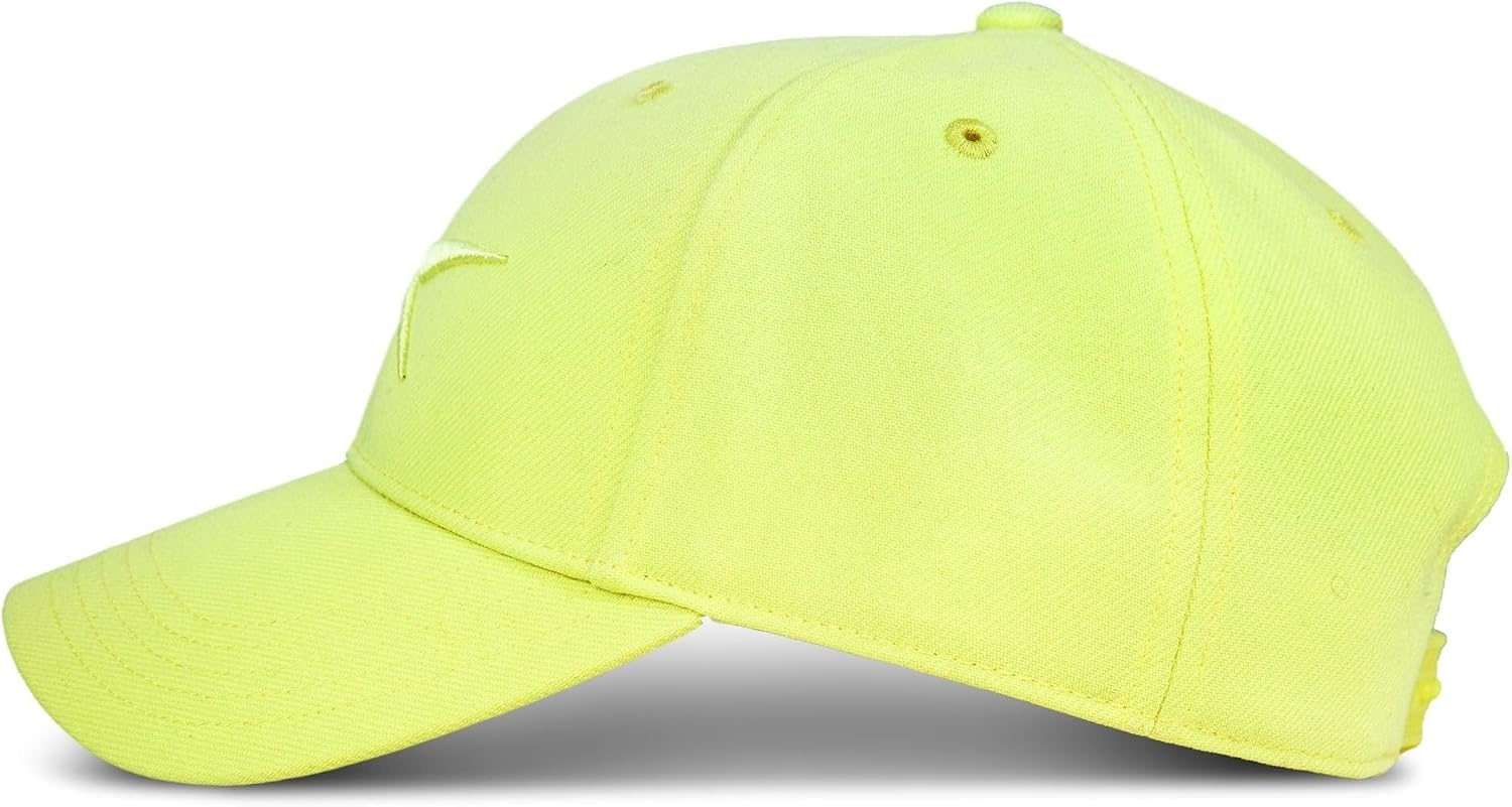 image:imageReebok Vector Baseball Hat Snapback Six Panel Casual Everyday Sun Protection Lightweight BreathableSport Citrus