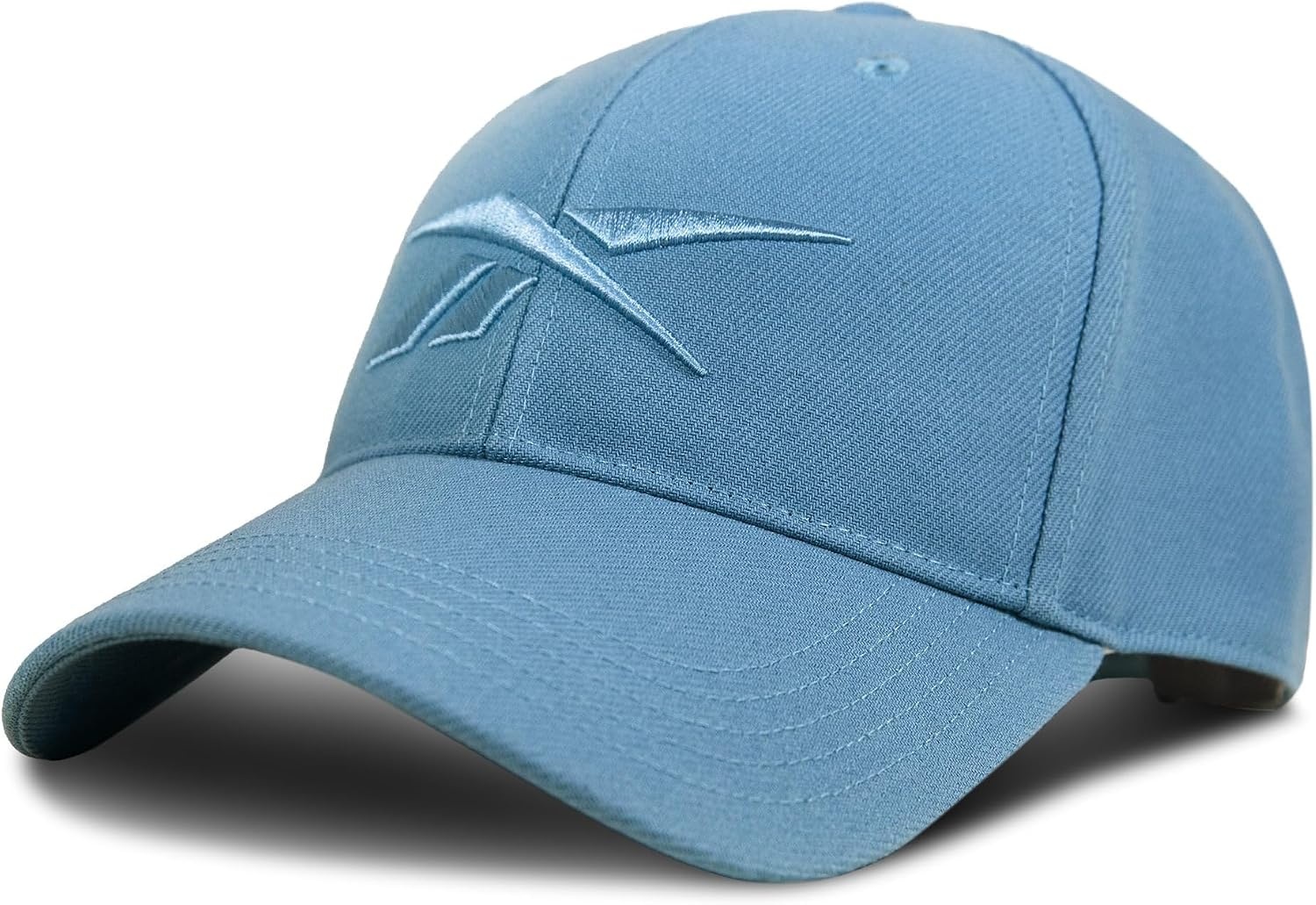 image:imageReebok Vector Baseball Hat Snapback Six Panel Casual Everyday Sun Protection Lightweight BreathableWarped Blue