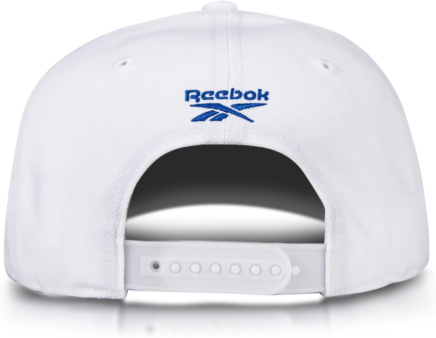image:imageReebok Vector Baseball Hat Snapback Six Panel Casual Everyday Sun Protection Lightweight BreathableWhite W Red Blue