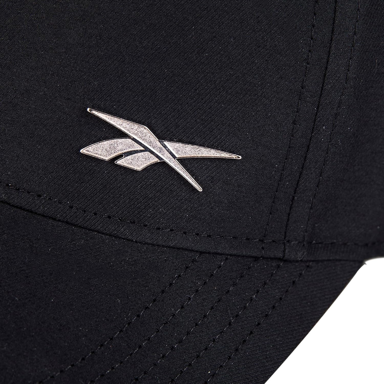 image:imageReebok Womens Badge Hat Golf Tennis Sports Performance Breathable Lightweight Quick Drying Sun ProtectionBadge Black