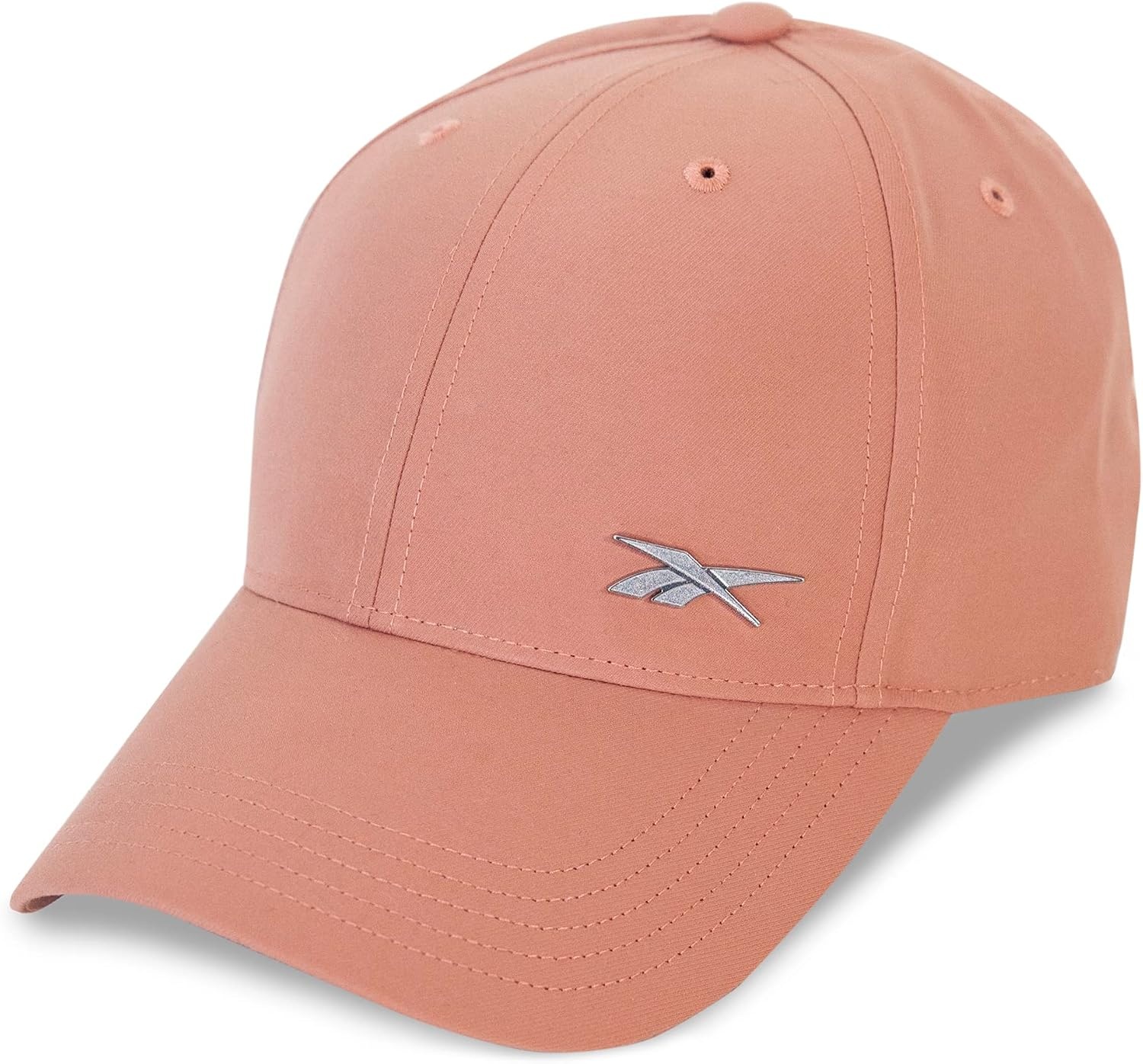 image:imageReebok Womens Badge Hat Golf Tennis Sports Performance Breathable Lightweight Quick Drying Sun ProtectionBadge Canyon Coral