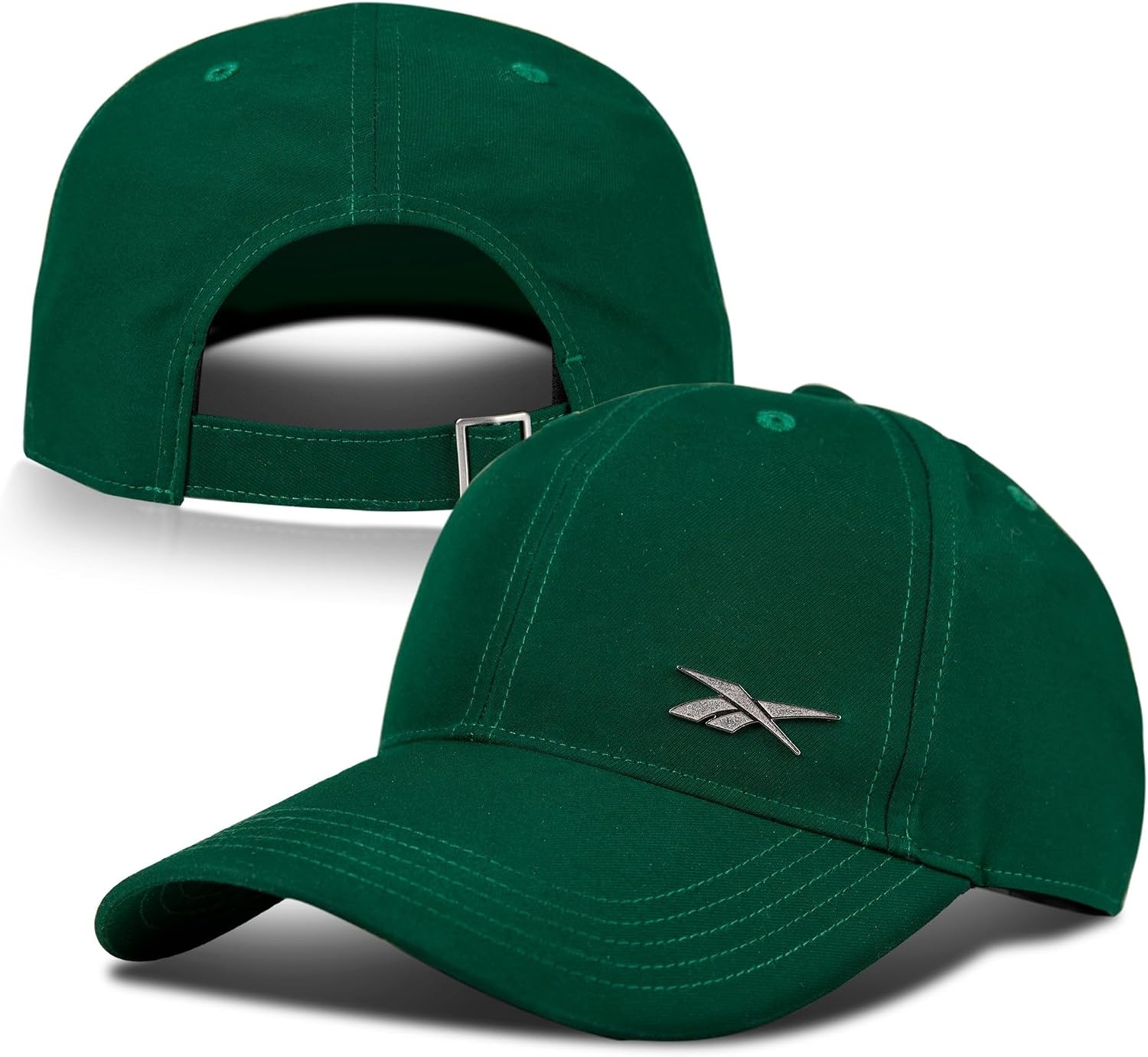 image:imageReebok Womens Badge Hat Golf Tennis Sports Performance Breathable Lightweight Quick Drying Sun ProtectionBadge Dark Green