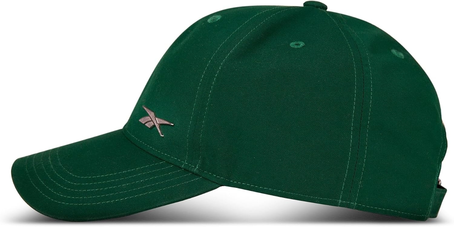image:imageReebok Womens Badge Hat Golf Tennis Sports Performance Breathable Lightweight Quick Drying Sun ProtectionBadge Dark Green